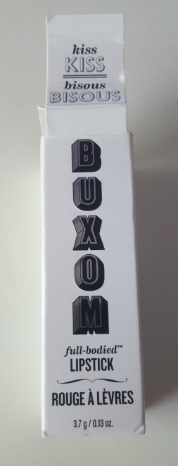 buxom full bodied lipstick packaging